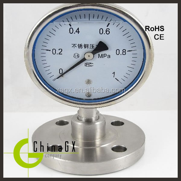 40mm To 150mm Ordinary Pressure Gauge For Metallurgical Industry