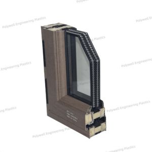 Customized Composite Aluminium System Window With Thermal Break Profile Sound