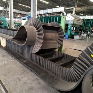 TC Wave Shaped Rubber Multi Ply Textile Corrugated Sidewall Conveyor Belt