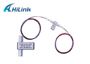 Full Function 2X2F Optomechanical Switch High Stability CE ROHS Certification