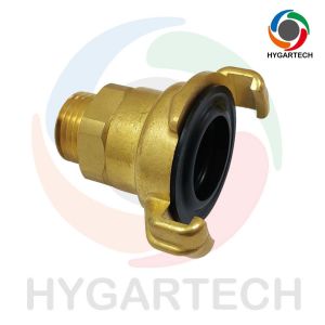 Brass Swivel Male Thread Claw-Lock Quick Hose Coupling MIP 1/2"