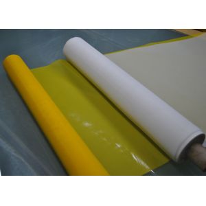 132 Inch White 140T Polyester Screen Printing Mesh 31micron