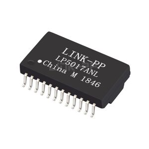 LP5017ANL 2.5G Base-T Single Port 24 PIN SMD PoE+ Lan Transformer Modules