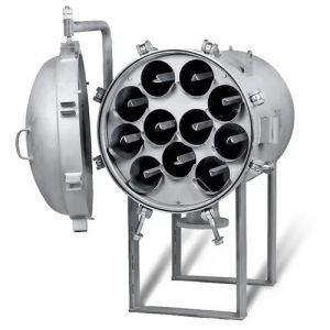 Cheap Max. Temperature 200°F Multi Cartridge Filter Housing 1um Filtration Inlet/Outlet 2 for sale