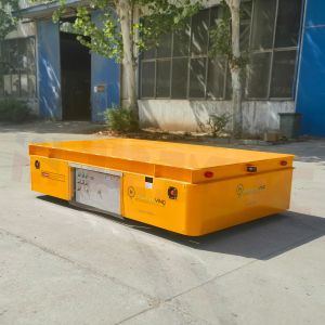 Cheap Heavy Duty 10 Tons Material Self Moved Hydraulic Lifting Transfer Cart for sale