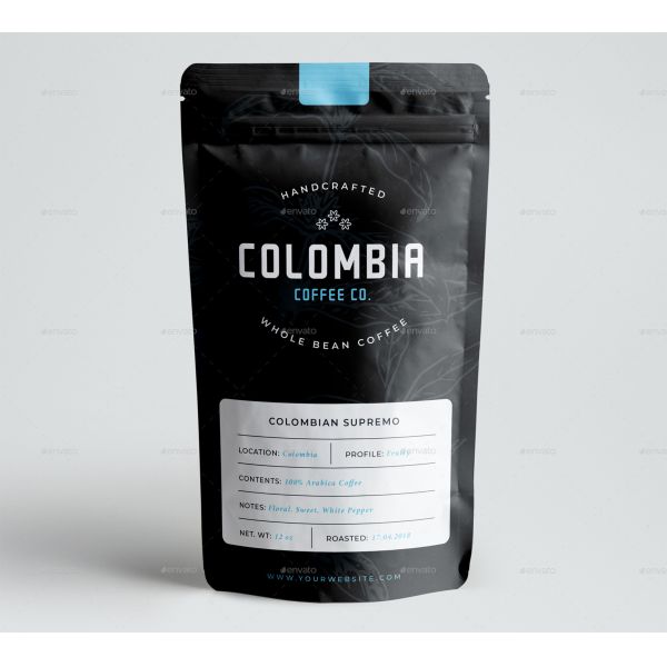 Quality 250g 340g 500g 140 Microns Stand Up Coffee Bag With Zipper wholesale