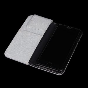 Canvas Diary Jeans Denim Style Design notebook type case for Iphone 7 denim