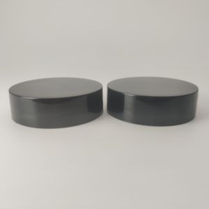 Leak Resistant Black 38/400 Unlined Smooth Cap For PET Bottle