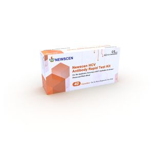 FDA 40 Cassette Colloidal Gold Hepatitis Rapid Test Kit