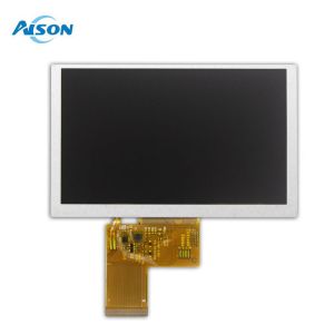 5 Inch TFT LCD Module 800x480 Display 500 Cd/M2 RGB 24 Bit 40pin ILI6137 And