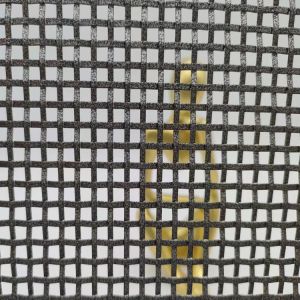 Customized Opening Architectural Wire Mesh Decorative Divider Corrosion