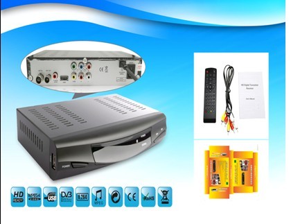 DVB-T TV Receiver Compliant MPEG-2/MPEG4/H.264&Fully DVB-T standard