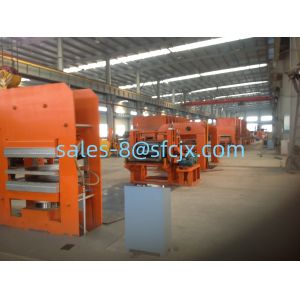Cooling Cycle Control Coveyor Belt Rubber Vulcanizing Press Customization