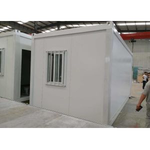 Aluminum Window 40HC Office Flat Pack Container Building