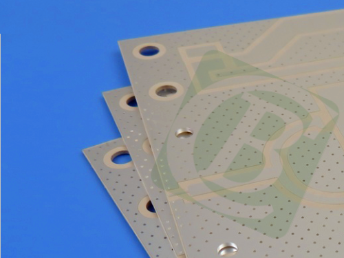 RO4730G3 2-Layer CCL 0.6mm Thick built for Hybrid, Multilayer PCB with ENIG