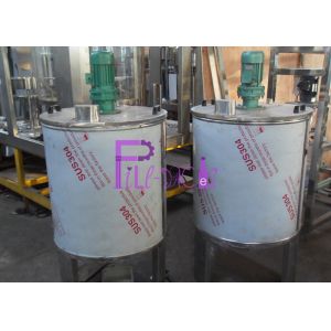 2000L Stainless Steel Mixing Tank For Juice Processing Equipment