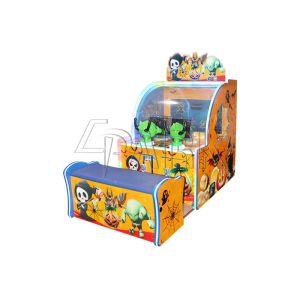Spooky Ball Shooting Amusement Arcade Machines Coin Operated Kids Game Machine