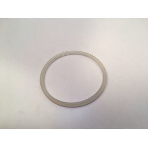 70 Shore Clear Silicone Sealing Rings Bulk For Cylindrical Surface Static