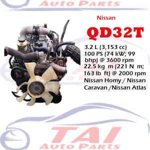 Reliable Nissan Engine Parts QD32 QD32T Original Parts In Good Condition