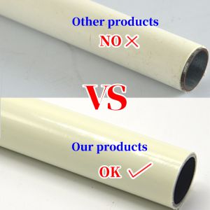Lean Tube Industrial 28mm PE Profile White Lean Pipe/Tube For lean pipe rack &