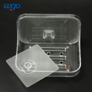 120mm Wide Clear Soap Hanging Holder With Strip Shape Leachate