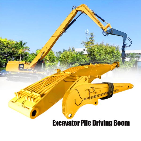 Excavator Pile Driving: Max. Depth 15M, Max Torque 13, Max Width 1.2M for B2B