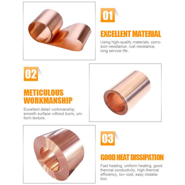 18650 Copper Strip Coil Tup 99.5% Tp1 Tp2 C12000 Deoxidized Phosphor