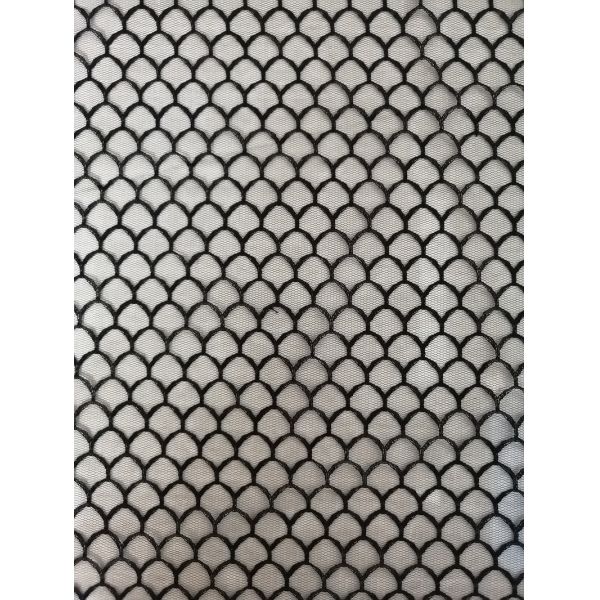 Quality Black Polyester Tulle Mesh Fabric wholesale