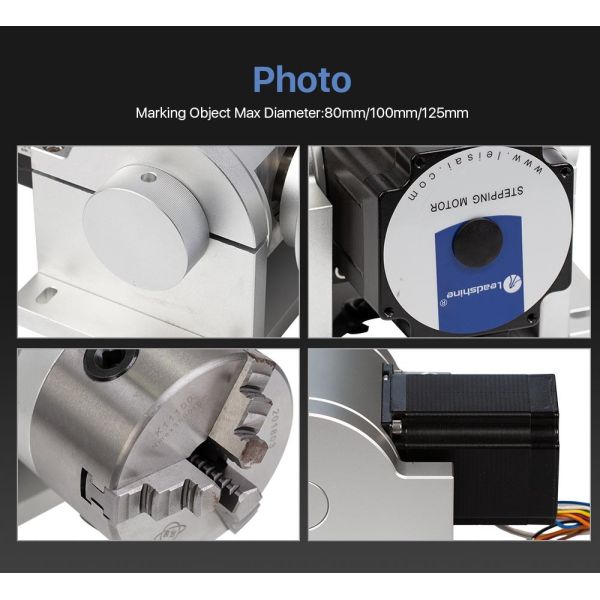 Laser Marking Machine Rotary CNC Axis