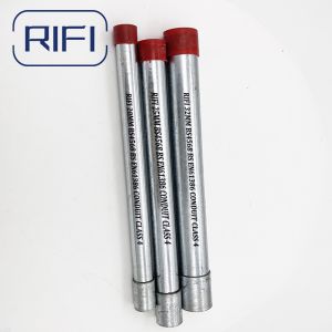 Electrical Wire Tubing Gi Conduit Pipe Flame Resistance Easy Connection