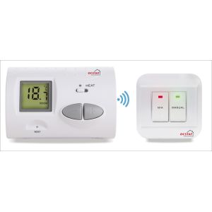 Wireless Non - Programmable Room Thermostat , Digital Fan Coil Thermostat