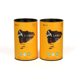 China Recycled Ring Pull Airtight Cardboard Tube Packaging Empty Food Cans on sale