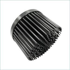 28W Lighting Diameter 100mm LED Heat Sink Cold Forging Existing Mold