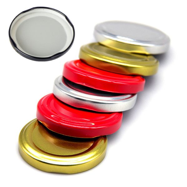 Quality Twist Off Printed Tinplate Metal 38mm Lug Cap Closure for Glass Jar wholesale