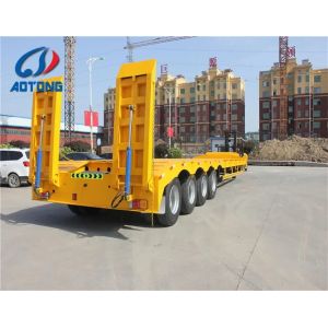 Lowboy Trailer for Heavy Machine/Equipment Transportation NDRC Announced Enterprise 226