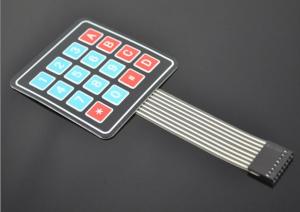 Cheap 4 X 4 Matrix Keypad Membrane Switch Control Panel Electronic Components for sale