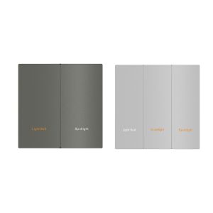 Aluminum Zigbee Smart Switch , Wireless Control Tuya Zigbee Switch