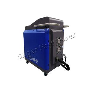 High Tech Handheld Laser Cleaning Machine System Stable Free Maintenance