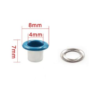 Metal Electroplated Hollow Eyelet Buckle Diameter 4-10mm Suitable For Clothing,