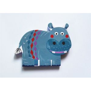 Promotional Custom Sticky Notes Animal Shaped Glossy Art Paper Cover Post It