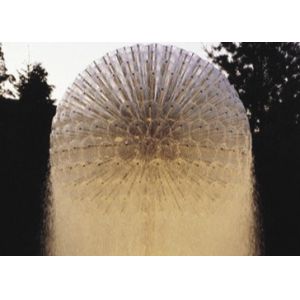 China Brass Chrome Pool Fountain Accessories SS 304 Crystal Ball Jet on sale