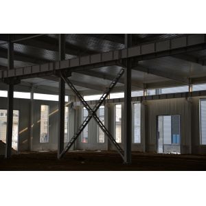 China Customized Gymnasium Library Steel Roof Trusses Residential on sale