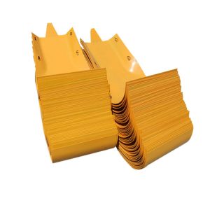 Anti-corrosion W beam highway guardrail steel end wings Round end with