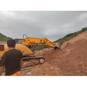 Short Excavator CAT313 Tunnel Arm Multipurpose Q355B Material
