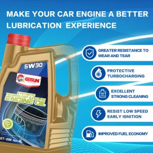 Euromagnetic Synthetic 0W-30 5w30 Gasoline Engine Oil Additives Customized