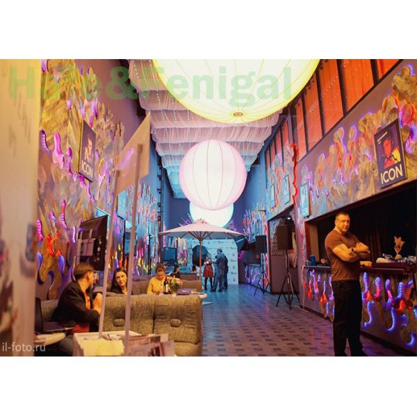 Special Moon Balloon Light 200w - 600w Printing Exhibit Branding Illumination 1