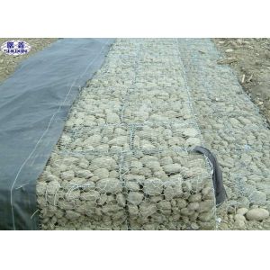 Stone Gabion Retaining Wall For River Flood Control COC Certification