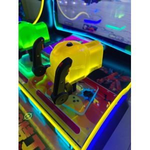 Amusement park redemption coin-operated 3 players ball shooting game machine for