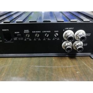 Car amplifier class d mono 1500w RMS @ 1 ohm silver color-1500.1D