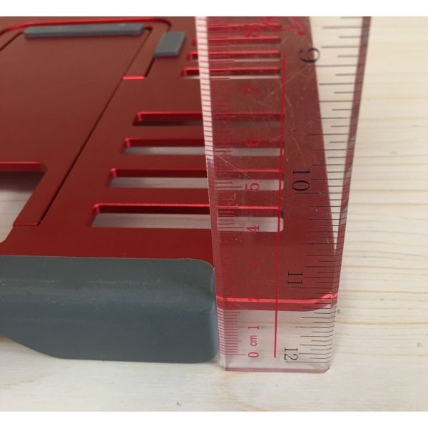Red SGS 4mm Lightweight Portable Metal Laptop Stand Ipad Reading Stand